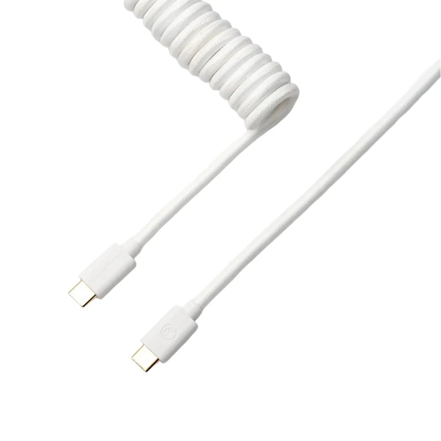 Keychron Coiled Aviator White Cable My Store