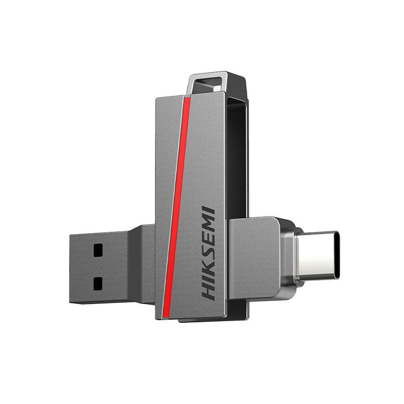 HIKSEMI Dual Slim 256GB USB3.2 Flash Drive Flabba