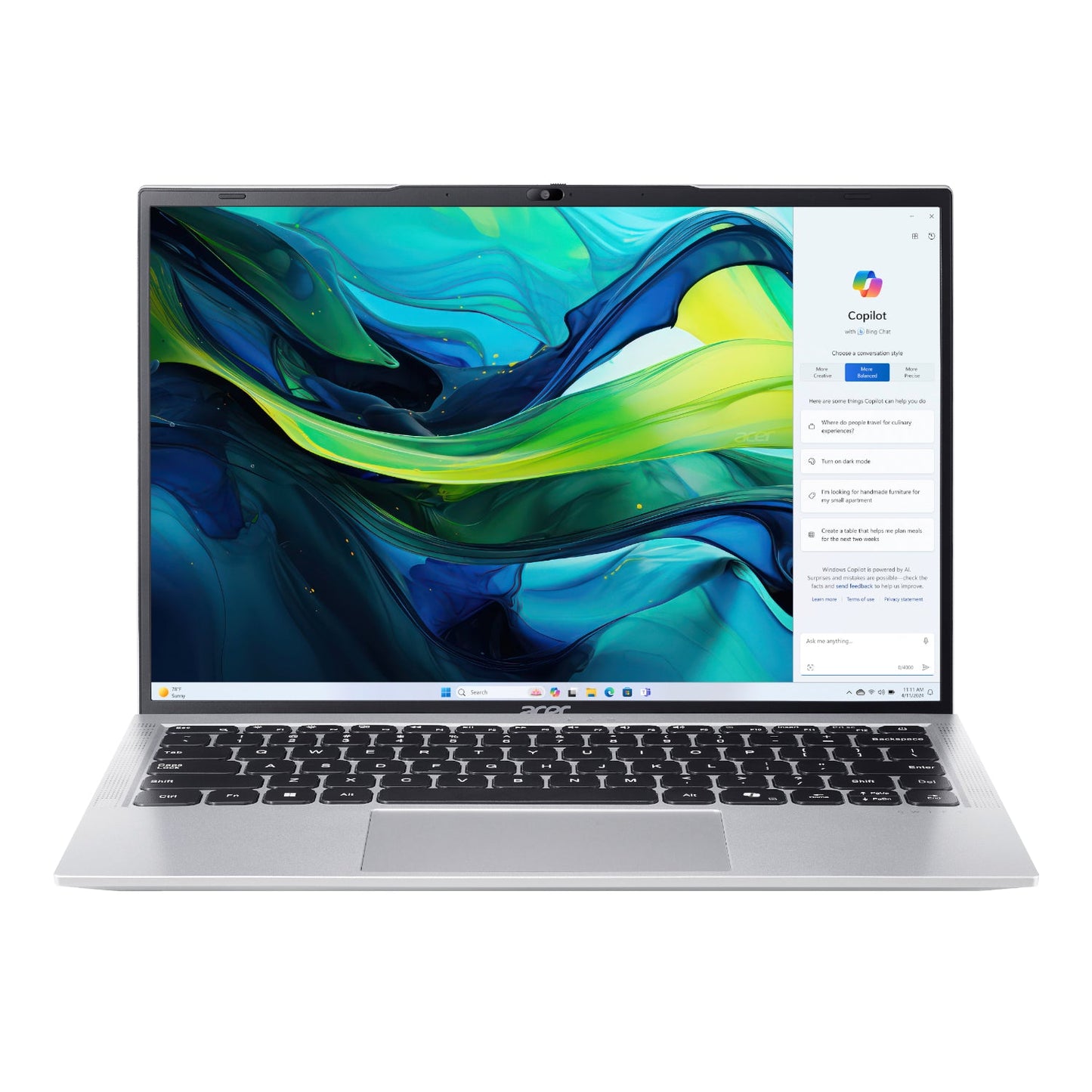 Acer Swift Lite 14″ Laptop | Intel i3-1315U | 8GB DDR5 | 512GB NVMe | Windows 11 Home Flabba